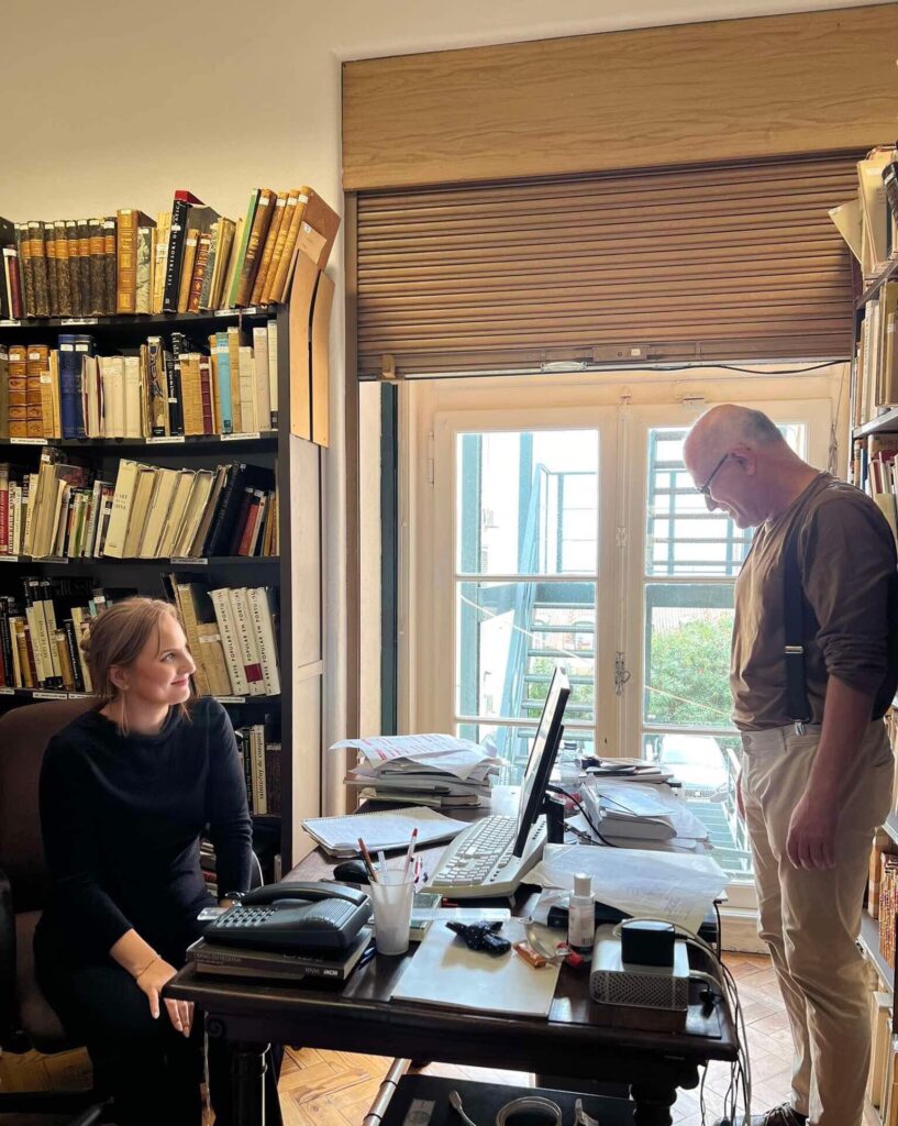 Museu Nacionale de Arte Antiga raamatukogu direktori kabinet. Foto: Hegely Klaus.